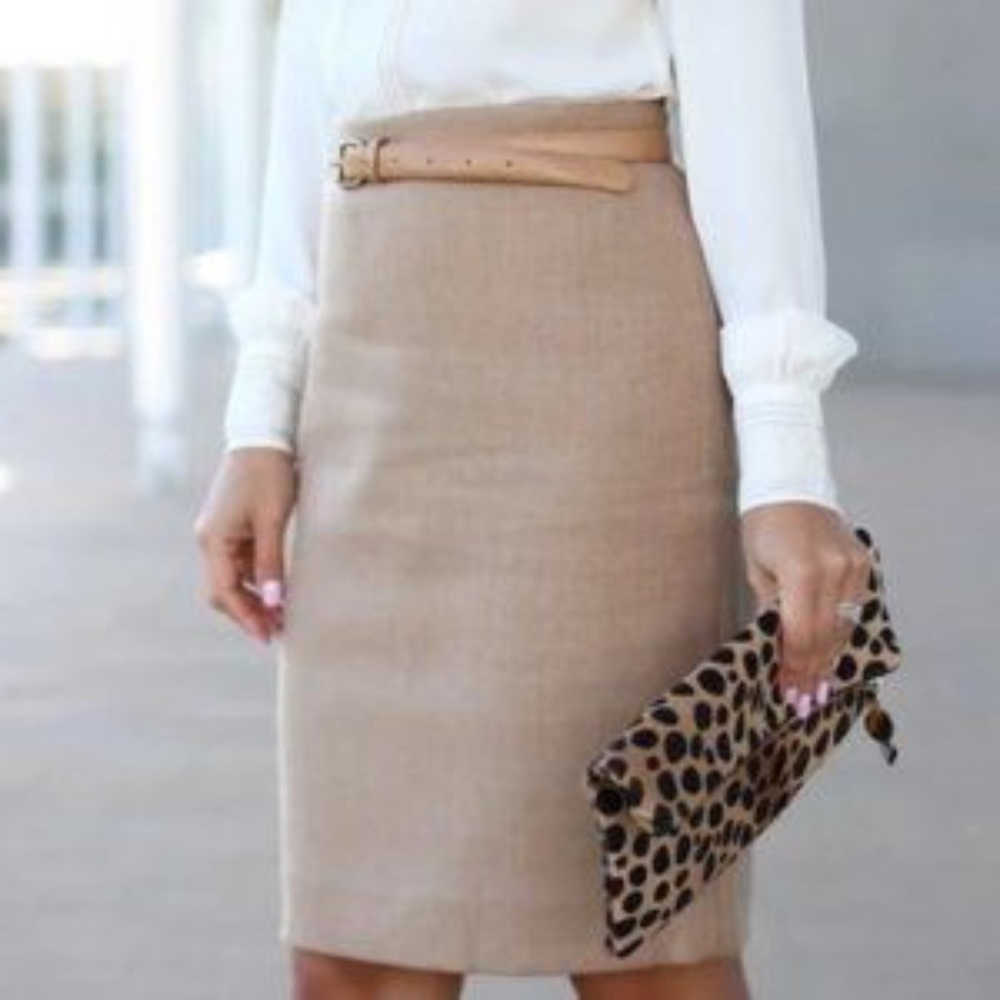 J. CREW  PENCIL SKIRT SZ 8